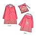 SKL Cartoon Waterproof Children's Raincoat (M, Pink)