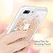 Maxdara Compatible iPhone 6 Plus 6s Plus 7 Plus 8 Plus Case Glitter Liquid Girls Women Case (Screen Protector) Bling Sparkle Luxury Pretty Case for iPhone 6 Plus 6s Plus 7 Plus 8 Plus (Gold Silver)