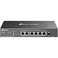 TP-Link Omada Multi-Gigabit VPN Router (ER707-M2) - Embedded Omada Controller, Up to 6 WAN Ports & Load Balance, High - Secur
