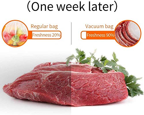 Vacuum Sealer Bags Rolls Commercial Grade Food Storage 2 Rolls 8\