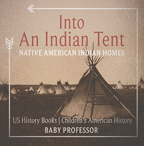 Into An Indian Tent : Native American Indian Homes - US History Books | Children's American History by Baby Professor