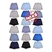 Andrew Scott Boys 18 Pack Cotton Boxer Shorts (X-SMALL / 4-5, Assorted Solids -Prints)