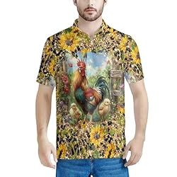 HUGS IDEA 3 Button Down Collared Sports Shirts for