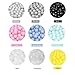 Wonder Space Soft Pit Balls, Chemical-Free Crush Proof Plastic Ocean Ball, BPA Free with No Smell, Safe for Toddler Ball Pit/Kiddie Pool/Indoor Baby Playpen, Pack of 100 (Pure - Transparent)