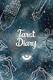 Tarot Diary: Tarot Card Journal For Recording & Interpreting Readings - Star Notebook Matte Blue - 2 by The Journal Folks