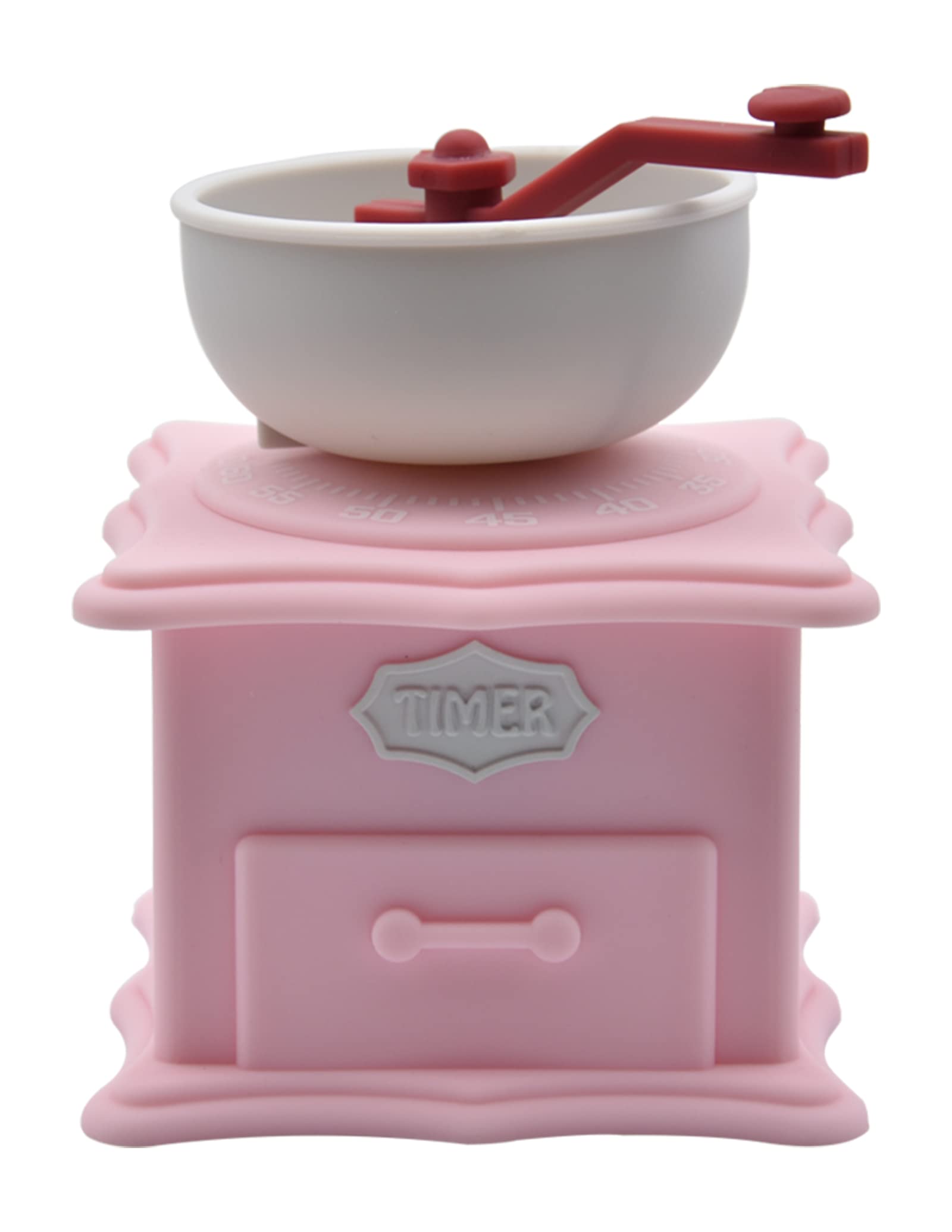 Ranvi Cute Mechanical Kitchen Timer Creative Style Timer Reminder 60 Minutes Timer(Grinder)