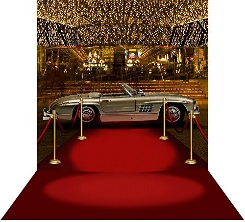 Photography Backdrop - Casino Royale - Lights Only - 10x20 Ft. Seamless Fabric