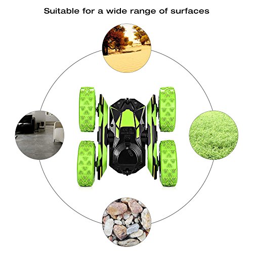 Stunt RC Car Toy Cars, RC Electric Racing Car, 360-degree Rotation Remote Control Off Road Monster Truck, with Flexible Arm 1:28 Scale 60M Remote Control Racing Car for Kids and Adult - Thumbnail 4