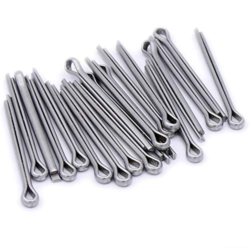 M4 (4mm x 80mm) Split Cotter Pin - Stainless Steel (A2) (Pack of 20)