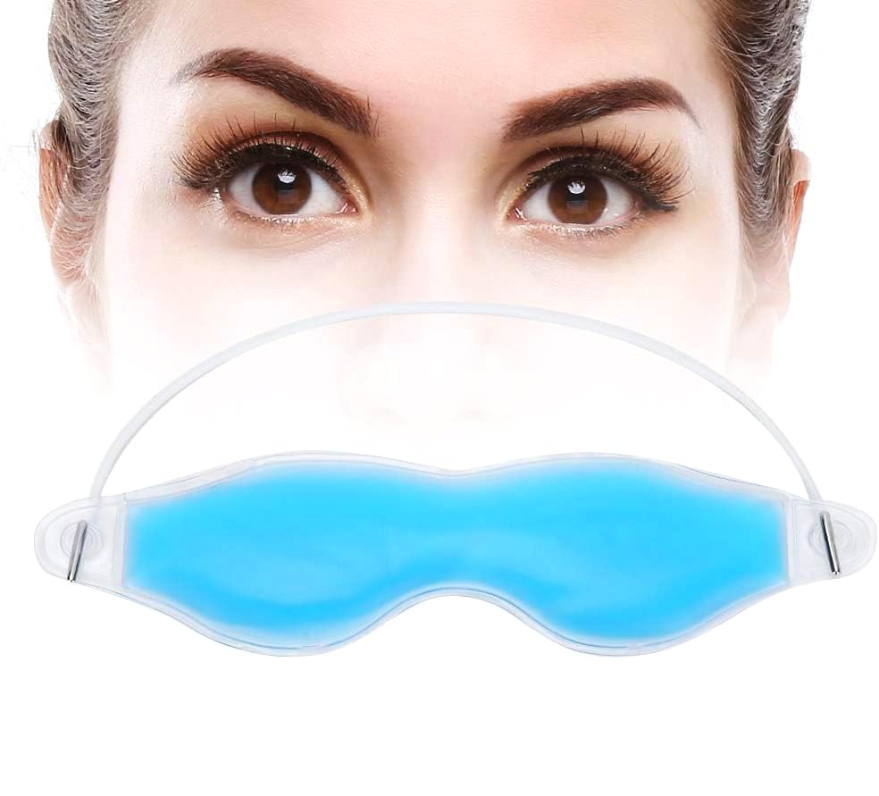 Eye Mask Reusable Summer Ice Cooling Eye Mask Reusable Gel Sleeping Eye Mask Dark For Cooling Masks Circles Remover