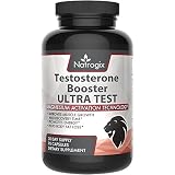 Testosterone Booster (90 Capsules) w/ 9 Powerful Formula of ZMA, Tribulus Terrestris, Horny Goat Weed, Longjack - Naturally Increases Testosterone, Energy Level, Muscle Growth, Sex Drive, Endurance.