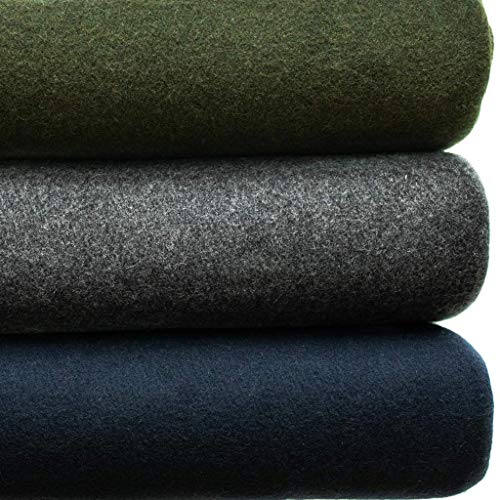 Arcturus 80 Heavy Military Wool Blanket 4 lbs, Warm, 64" x 88