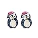 Onnea 2016 Merry Christmas Series 12 Pairs Stud Earrings, Gift Package