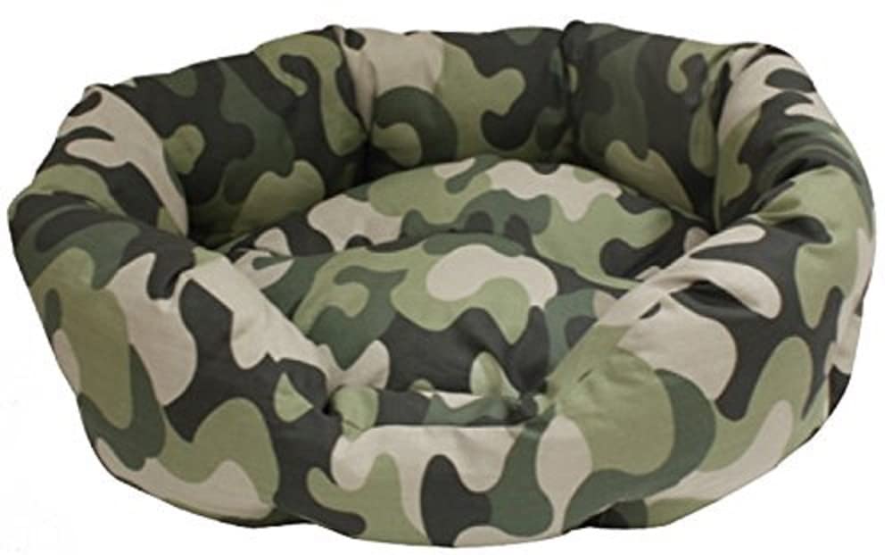 croci Mimetic Oval Pet Bed, 60 x 50 x 18 cm