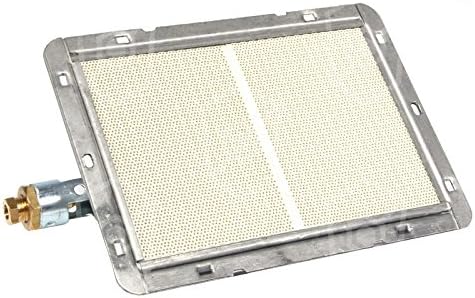 Ceramic burner with a firing range of 177 x 125 mm, length: 216 mm, width: 160 mm, suitable for Cookmax, Potis, for gyros grill, kebab grill