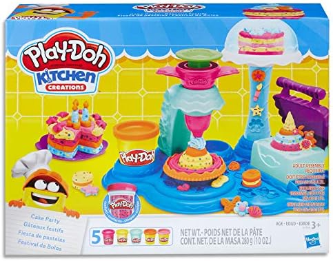 play doh kitchen cake party