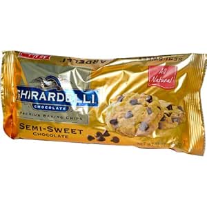 Amazon Com Ghirardelli Semi Sweet Chocolate Chips 1 000 Ct 12 Oz Bag Grocery Gourmet Food