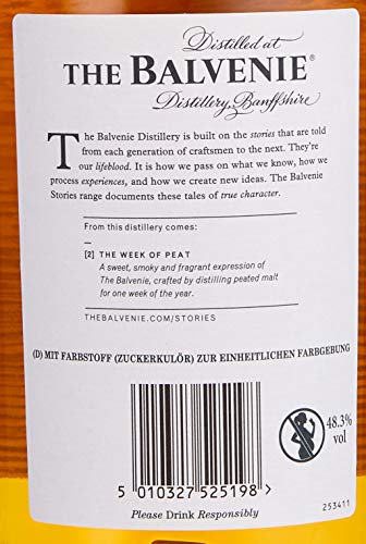 The Balvenie 14 Jahre The Week of Peat Single Malt Scotch Whisky, 70cl – Bild 7