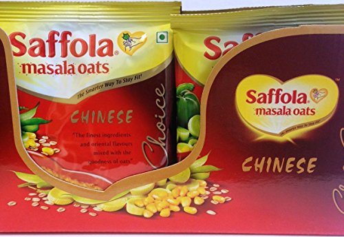 Saffola Masala Oats - Chinese(Chefs Choice)- 39g x 12 Pack