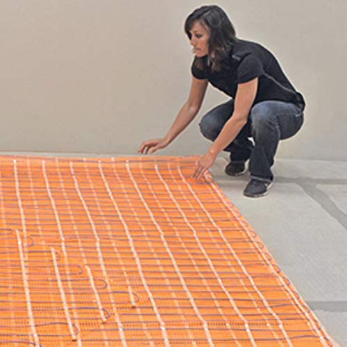 SunTouch TapeMat Electric Floor Heating Mat with Easy Installation Feature, 60 Sq. Ft., 2' x 30