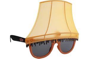 Sun-Staches Holiday Dress Up Sunglasses | Polar Express, A Christmas Story, or Reindeer Shades | One Size Fits Most