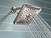 Delta Faucet 3-Spray H2Okinetic Shower Head, Stainless 52684-SS