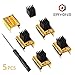 ERYONE TMC2208 V1.2 3D Printer Stepper Motor Driver Module with Heat Sink Screwdriver for Mother Boards Reprap MKS Prusa and More (5pcs/Pack)