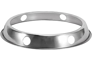 Wok Ring, Stainless Steel Wok Rack, 7¾-Inch and 9¾-Inch Reversible Size for Kitchen Use