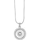 Ginger Snaps Bling Pendant Necklace