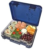 Bentoful Leakproof Durable Double Latch Bento Lunch Box, Air Tight with 4 Food Storage Compartments for Kids and Adults to Keep Their Meals Fresh & Organized. 2 Free Bento Recipe Ebooks Included