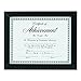 DAX N15832 Document/Certificate Frames, Wood, 8 1/2 x 11, Black, Set of Two