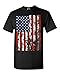 United States of America Flag Vintage T-Shirt Flag Shirts #13500 X-Large Black