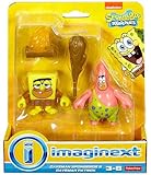 Imaginext, Spongebob SquarePants, Caveman Spongebob & Caveman Patrick Exclusive Action Figures
