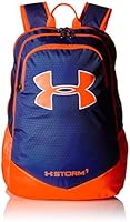 Under Armour Boys' Storm Scrimmage Backpack, Royal/Blaze Orange, One Size