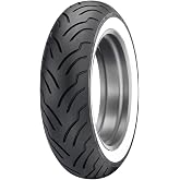 MU85B-16 (77H) Dunlop American Elite Rear Motorcycle Tire Wide White Wall for Harley-Davidson Electra-Glide Ultra Classic FLHT/C/U/I 2004-2008