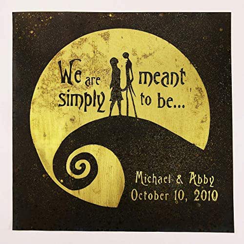 Amazon.com: Nightmare Before Christmas Wedding Gift ...