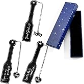 Good Girl Spicy Bookmarks Gift - Dark Romance Stainless Steel Bookmarks for Women Book Lovers on Graduation Birthday Christmas Valentine's Day (3pcs Style A)