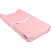 Baby Diaper Changing Pad - Soft, Waterproof Changing Pad, Non-Slip Bottom, Safety Straps & Ergonomic Contoured Design - Wipea