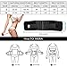 SHSTFD Waist Trainer for Weight Loss, Neoprene Waist Trimmer Belt for Women Men Sport Girdle Sweat Workout Slimming Body Shaper Sauna Exercise (M(Waistline 31''-42''))