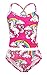 Cotrio Unicorn Swimwear Girls Two Pieces Swimsuit Shoulder Straps Bathing Suit Rainbow Swimming Suit Bikinis Size 4T(Hot Pink)