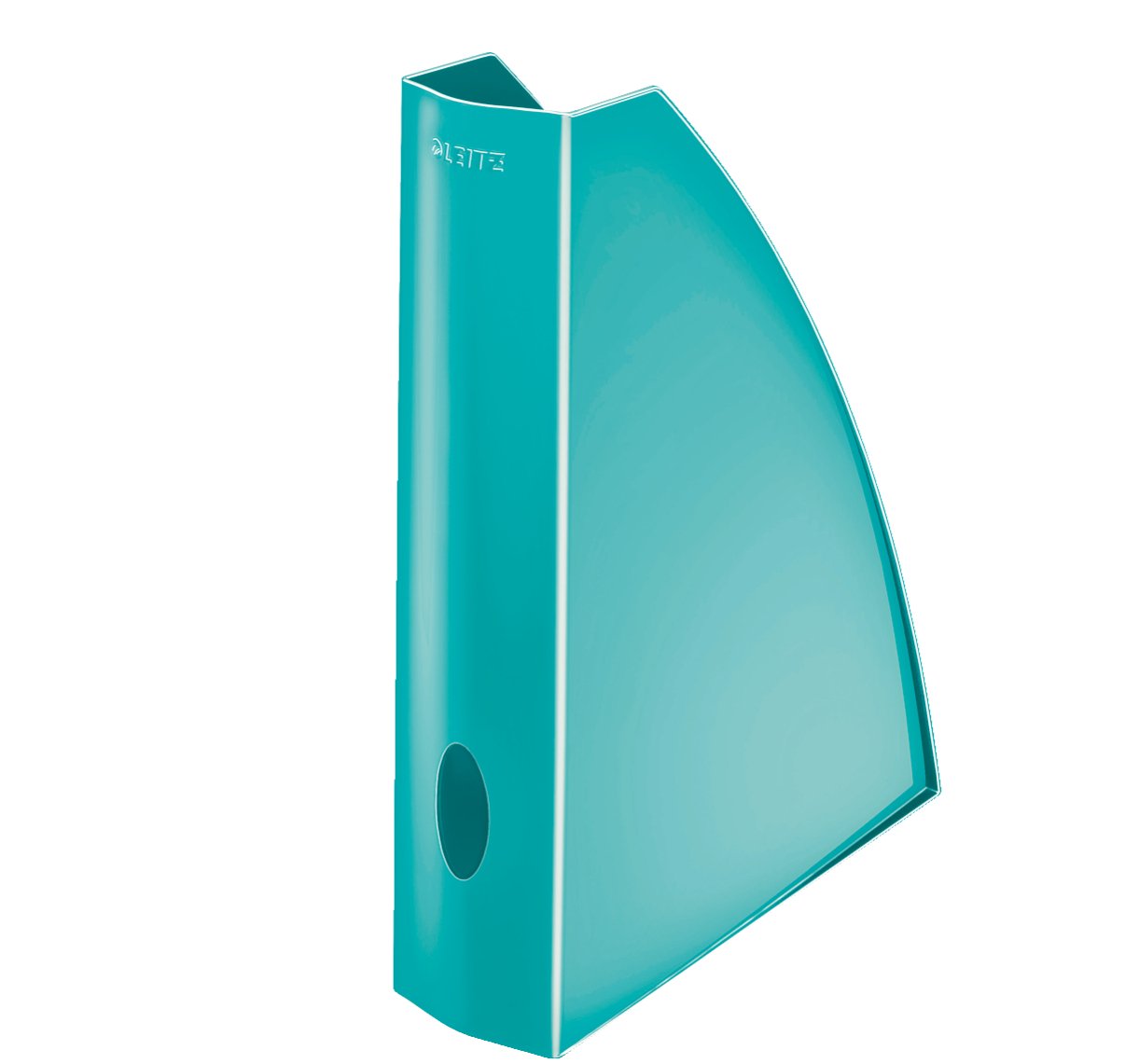 Leitz Magazine File, A4, WOW Range, Metallic Ice Blue