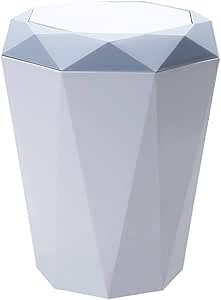 DYB Cubo de Basura de plástico, Columpio con Tapa Papelera Cesto de