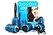 Click n Curl Blowout Brush Set of (5) Barrels + Universal Handle | Round Brush Set for Blowouts | Hairstyling Beauty Tools | (Large)