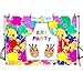 COMOPHOTO Art Paint Party Backdrops Artist Birthday Backdrop Dress for a Mess Art Party Painting Splatter Photo Background Graffiti Wall Photography Backdrop Rainbow Brush 7x5ft