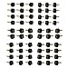 Anddas Lot60pcs (5 Different Size) High Heel Shoe Repair Tips Taps Dowel Lifts Replacement