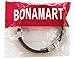 BONAMART Fashion Friendship Charm Stainless Steel Rubber Silicone Power Slap Bracelets Making for Men Red