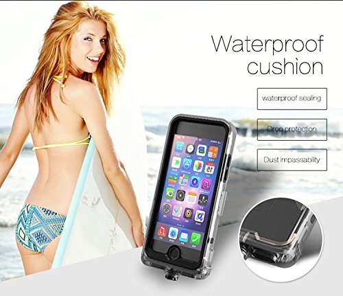 UWEAR Waterproof Case for iphone 8 iphone 7 with Armband Belt,Running Swimming Diving Protective Case Cover,Shockproof / Dropproof / snowproof for Outdoor Water Sports (4.7 inch only) - Thumbnail 7