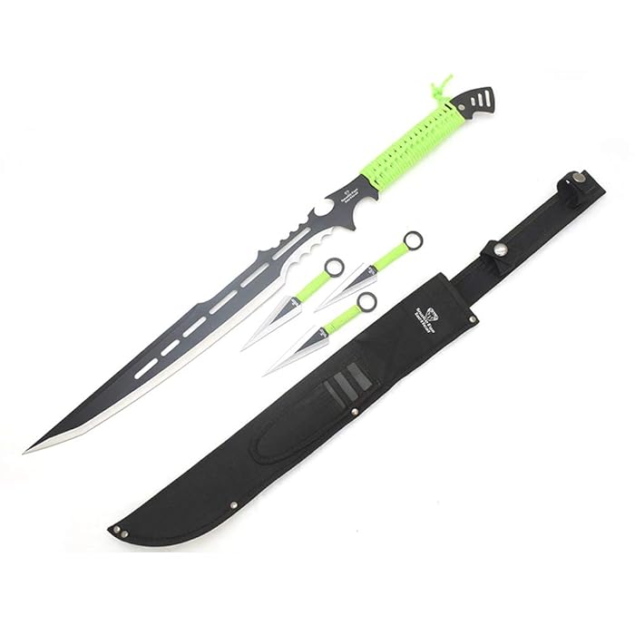 Buy Snake Eye Tactical Ninja Sword and Kunai/Throwing Knife Set with