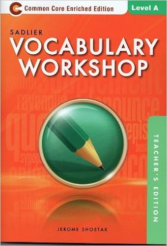 Voary Workshop Mon Core Enriched Edition Level A Grade 6 Teacher Edition 9780821580264 Books