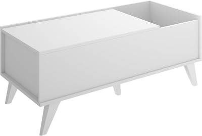 Mesa de centro Ness - Ness LIFT TOP - Branca - 41 x 99 x 60 CM